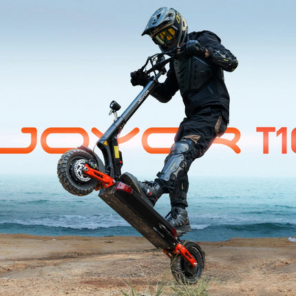 JOYOR T10 Scooter elettrico per adulti 1000W * 2 Motore 60V18AH Batteria Skateboard fuoristrada 10 "Pneumatico fuoristrada Pieghevole E-Scooter platinumshop