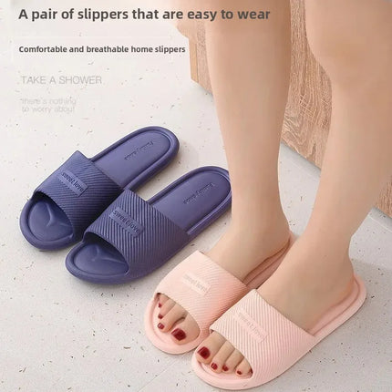 Pantofole da interno per coppia casual Nuovi sandali piatti da donna semplici per il tempo libero all'aperto da uomo Scarpe comode in materiale EVA per la casa