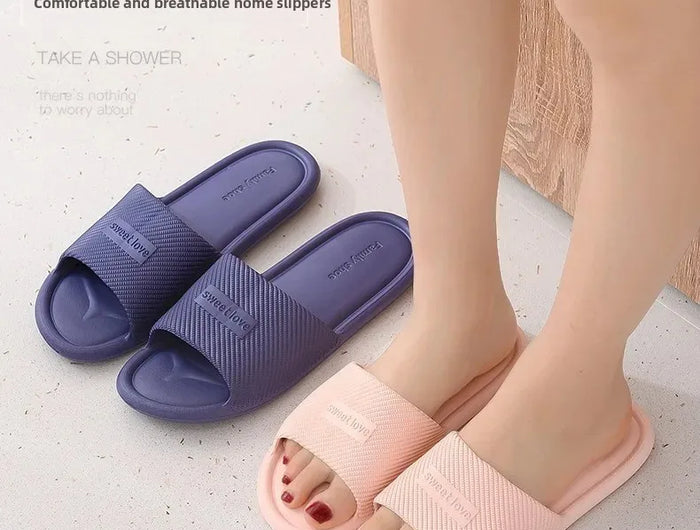 Pantofole da interno per coppia casual Nuovi sandali piatti da donna semplici per il tempo libero all'aperto da uomo Scarpe comode in materiale EVA per la casa