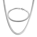 5mm silver color / 65cm and 21cm