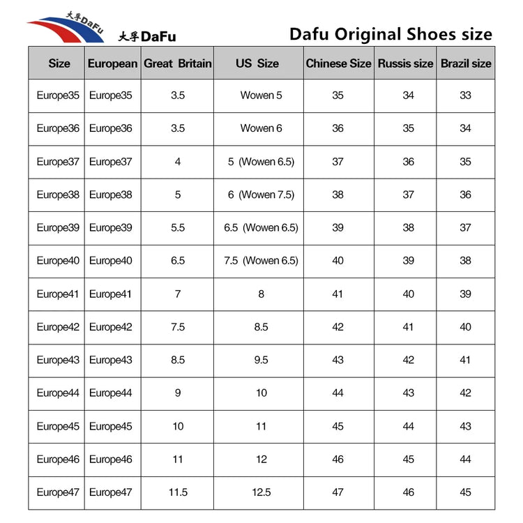 DaFu Scarpe Parkour originali Kungfu Sneakers Arti marziali Shaolin Taichi Taekwondo Wushu Morbide e confortevoli Uomo Donna