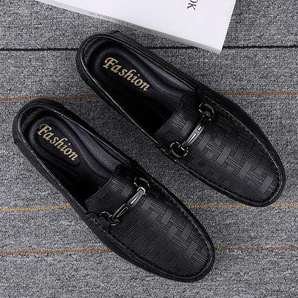 Nuovi Mocassini Neri da Uomo 2026, Scarpe in Pelle di Alta Qualità, Design Elegante, Suola Morbida, Comode Scarpe Casual