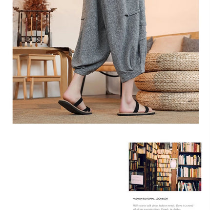 Pantaloni lanterna estivi da uomo stile giapponese Kimono pantaloni casual Samurai Harajuku pantaloncini da uomo larghi Yukata pantaloni a gamba larga taglie forti 5XL