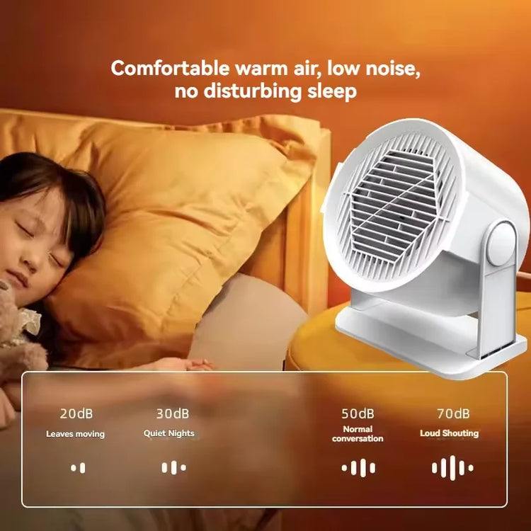 Mini Electric Heater Quick Heating Overheating Protection Home Electric Heater Desktop Small Warm Air Heater Indoor Office