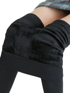 Winter Leggings For Women Warm Leggins Solid Color Velvet Leggins High Waist Leggings Stretchy Leggings dropshipping