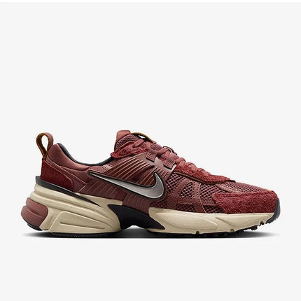 Nike Official Authentic W NIKE V2K RUN Women's Retro Wear-Resistant Dad Shoes FN6703-201
