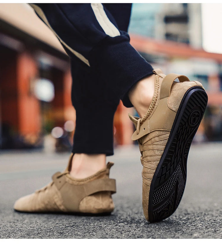 YRZL Mocassini in rete da uomo Mocassini da guida Fondo sottile Scarpe basse da passeggio Mocassini casual antiscivolo traspiranti Scarpe da uomo estive