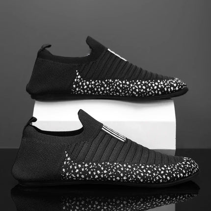 YRZL Mocassini in rete Mocassini da guida da uomo Appartamenti di alta qualità Scarpe da passeggio maschili Mocassini casual in mesh traspirante Scarpe estive da uomo