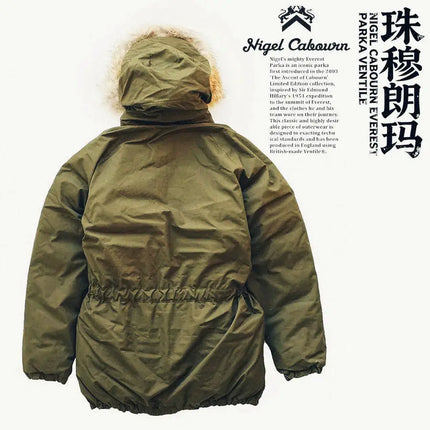 Nigel Goose Down Antarctic Expedition Everest Prototype Jacket