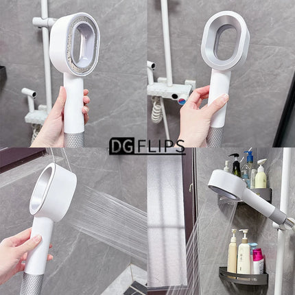 Filtro di lusso per soffione doccia Filtro in fibra di carbonio ad alto rendimento Filtro per acqua doccia per rimuovere fluoruro di cloro e acqua dura