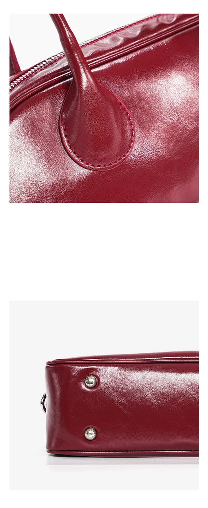 YANATARI underarm cowhide Genuine leather handbags women vintage shoulder bag female korean luxury bag high quality 2025