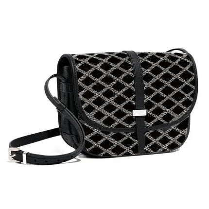 Borsa a Tracolla in Vera Pelle Premium per Donna, Elegante Borsetta a Tracolla con Cinturino Regolabile, Borsa per Appuntamenti e Attività all'Aperto