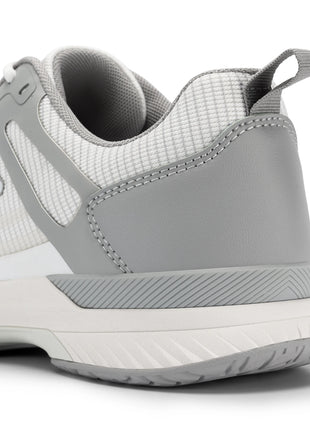 FitVille Scarpe da pickleball larghe da uomo Scarpe da tennis Scarpe da tennis da cancha intera con supporto per l'arco plantare Scarpe sportive leggere antiscivolo