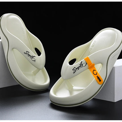 New Men's Women's Slippers Flip Flops Indoor Outdoor Beach Sandals Super Soft Bottom Slides Men's Slippers with Thick Non-slip Sole