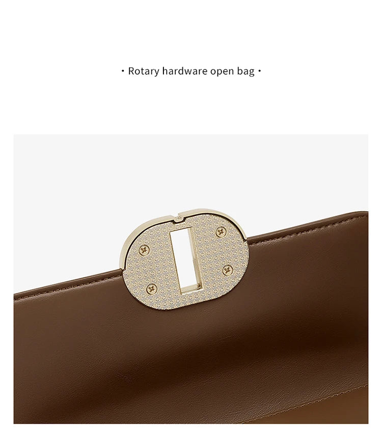 FOXER Brand Split Leather Women's Shoulder Bag 2025 New Luxury Design Female Retro Crossbody Purse Gift for Mom