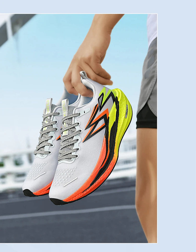2026 NEW Men Sports Running Shoes Off Marathon Breathable Light Comfortable Women Athletic Sneakers Jogging Tenis Air Cushion PlatiNum