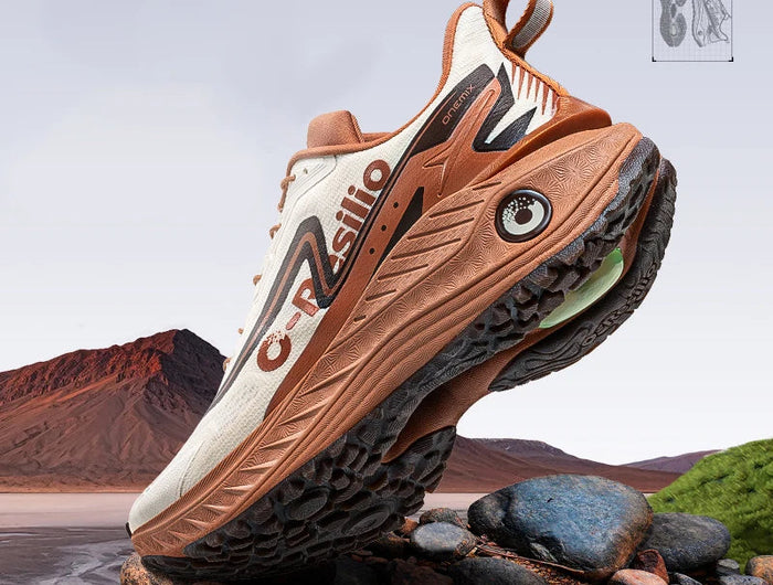 ONEMIX Autunno Inverno Luce 0 Outdoor Shock Assorbibile Leggero Scarpe da corsa da fondo Uomo Antiscivolo Resistente all'usura Arrampicata PlatiNum