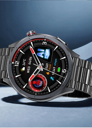 Nuovo Smartwatch 2026 per Analisi del Grasso Corporeo, ECG+PPG, Acido Urico, Pressione Sanguigna, Ossigeno nel Sangue, Orologio con Chiamate per Uomini e Donne platinumshop