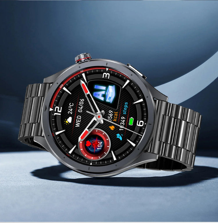 Nuovo Smartwatch 2026 per Analisi del Grasso Corporeo, ECG+PPG, Acido Urico, Pressione Sanguigna, Ossigeno nel Sangue, Orologio con Chiamate per Uomini e Donne platinumshop