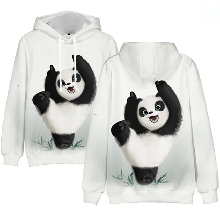 Fashion Cute Panda 3D Print Hoodies Men Women Animal Hooded Sweatshirts Hoody Oversized Pullovers Y2k Tracksuit Top Man Clothing