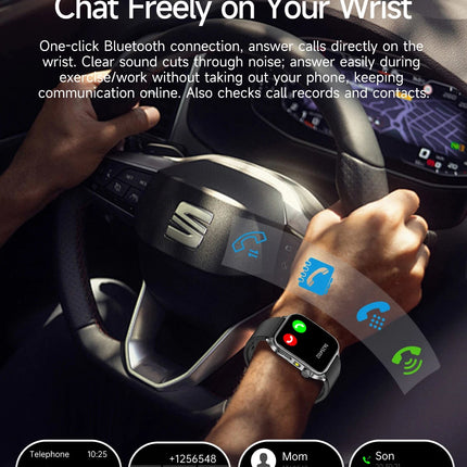 2026 Nuovo 650nm Terapia Laser Grassi nel sangue Acido urico Pressione sanguigna Smart Watch ECG + PPG Preciso Monitor di salute Smartwatch per gli uomini platinumshop
