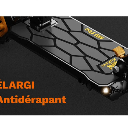 Monopattino Elettrico 1200W, Autonomia 80km, Batteria 48V 20.8Ah, Freni Idraulici, Pieghevole, con Sedile e Vano Portaoggetti, Pneumatici 11"/10"