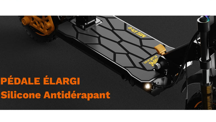 Monopattino Elettrico 1200W, Autonomia 80km, Batteria 48V 20.8Ah, Freni Idraulici, Pieghevole, con Sedile e Vano Portaoggetti, Pneumatici 11"/10"
