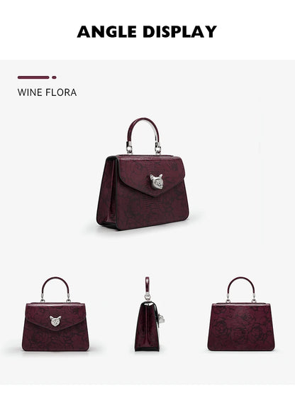 2025 BAFELLI CAT NUOVA MODA DA DONNA SACCHETTO DA DONNA STYLISH BUSINESS FEMMINA IN PELLE MARCA di Lusso CASUAL OL FLORAL VINEA BORETTO