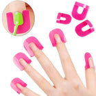26Pcs Shape Nail Polish Protector Nail Painting Cuticle Protector Tape Applying Clean Nail Polish Suitable for Home Use Bagged