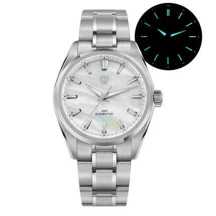 Watchdives WD0003C Ice Crack Dial 38mm Men Watch VH31 Sweep Seconds Quartz Movement Sapphire Luminous 10Bar Waterproof Watches