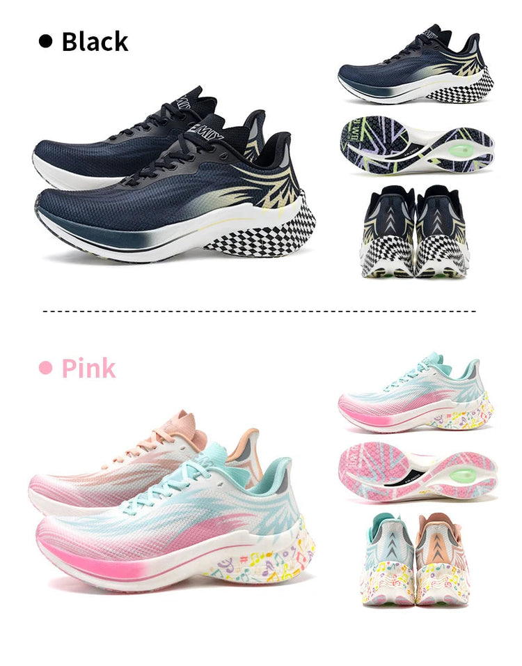 ONEMIX 2026 Nuove Scarpe da Corsa e Allenamento per Uomo, Suola Intera in Nylon, Scarpe Sportive Traspiranti Estive per Donna PlatiNum