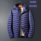 Navy Blue Hooded