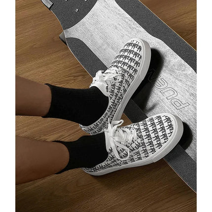 Designer Canvas Casual shoes for men  Flats Vulcanized Shoes Original printed sneakers male Skateboard street shoes men Tennis