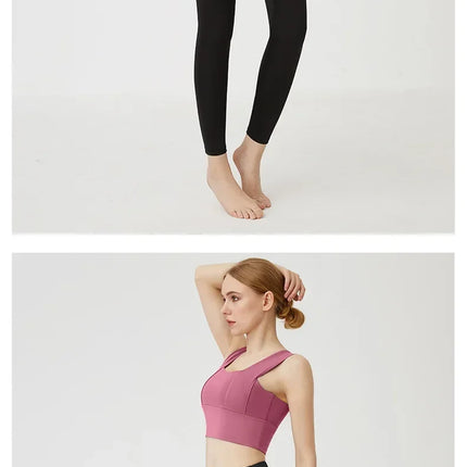 Leggings da Yoga per Donna, Pantaloni Sportivi Modellanti, Leggings Fitness a Vita Alta, Pantaloni da Corsa Sexy Y2k