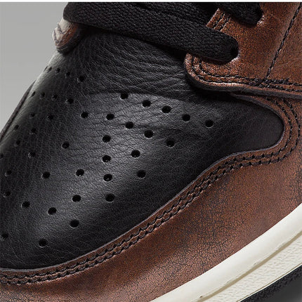 Scarpe da basket alte Nike AIR JORDAN 1 autentiche da uomo 555088-033 platinumshop