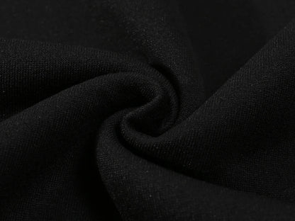 2025 Set di abbigliamento sportivo da jogging casual da uomo con cappuccio e pantaloni sportivi neri Giacca gommata Sport di moda Set invernale caldo da 2 pezzi