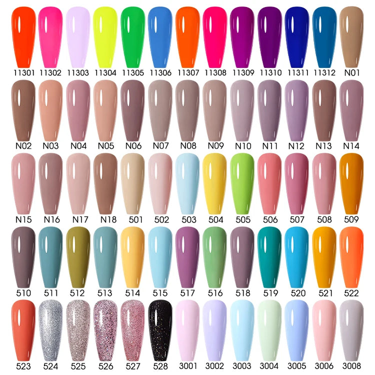 NAILCO 15ml Green Blue Series UV Nail Gel Polish Blue Colors UV&LED Gel Varnish Red Soak Off Semi Permanent LED Nail Gel Varnish
