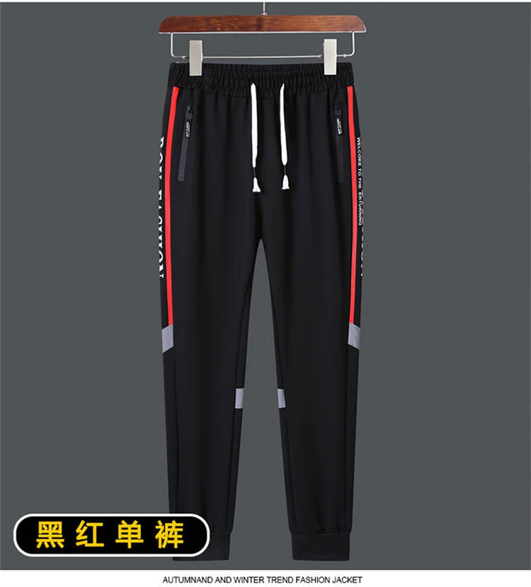 2027 New Style Men Cardigan and Pants Casual 2 Piece Set Sportswear Spring and Autumn Men's Clothing Printed Tracksuits Hoodies