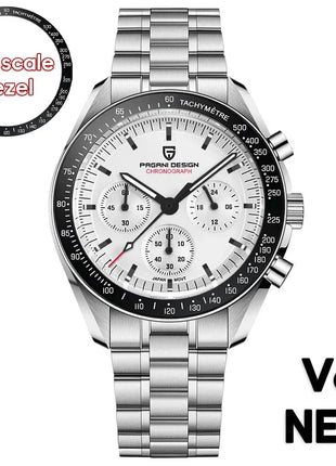 PAGANI DESIGN V5 PD1701 Orologi lunari Orologio al quarzo di lusso per uomo Cronografo sportivo con vetro zaffiro AR 100M impermeabile 2025