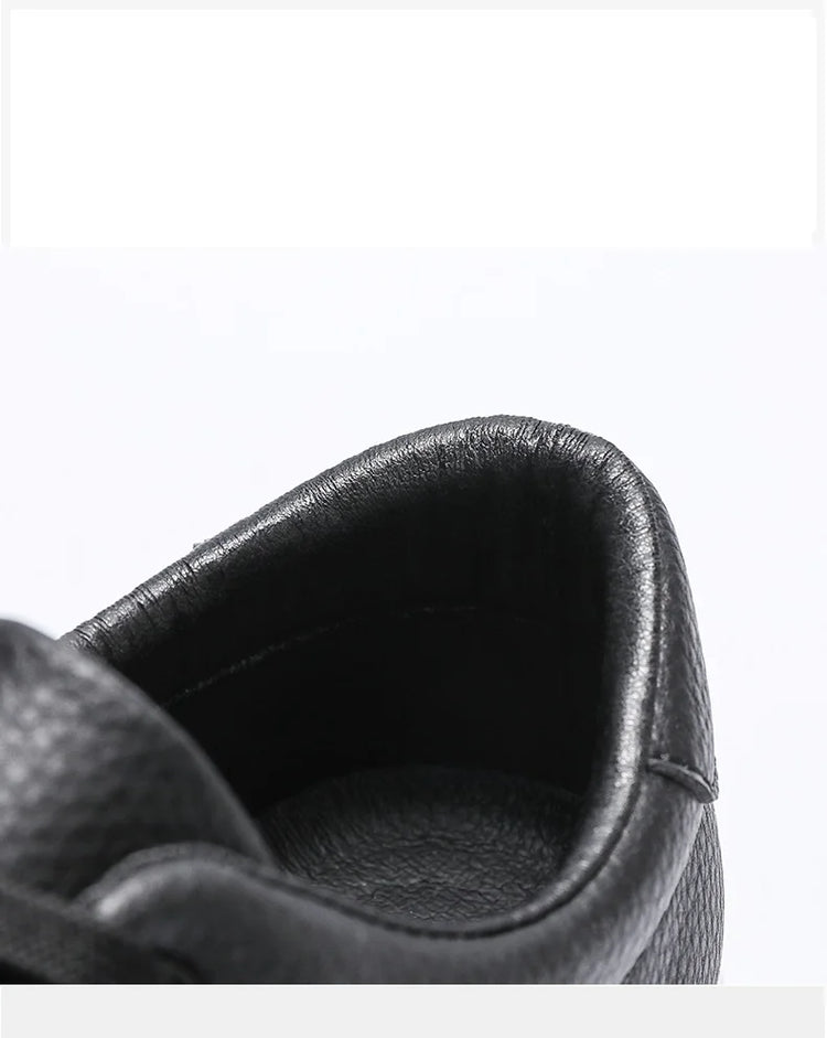 2026 New Fashion Mens Casual Shoes Genuine Leather Designer Lace-up Sneakers High Quality Outdoor walking Mocassin Footwear
