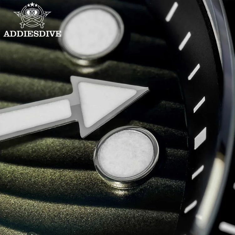 ADDIESDIVE Luxury Men's Quartz Watch Japan 2115 Stainless Steel Diving Luminous Watches 200m Waterproof High-End Wristwatch New
