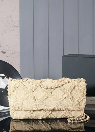Borsa a tracolla da donna di medie dimensioni in PU solido ad alta densità, con manico superiore regolabile, per mini weekend e vacanze, con tasca portaoggetti.