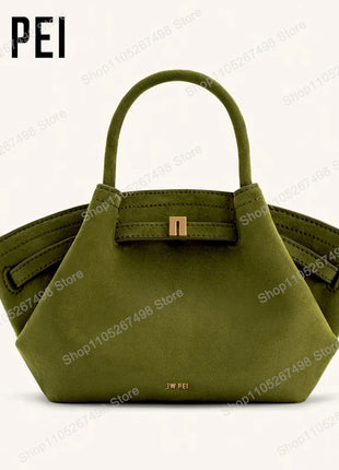 Borsa a Mano di Lusso JW PEI per Donne, Borsa a Tracolla in Pelle, Design Elegante, Grande Capacità, Borsa Hobo con Manico Superiore, Shopper per Lavoro