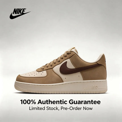 Nike Air Force 1 '07 – Comfortable and Durable, Low-Top Stylish White Sneakers, Men's Simple Casual Shoes JA4400-222