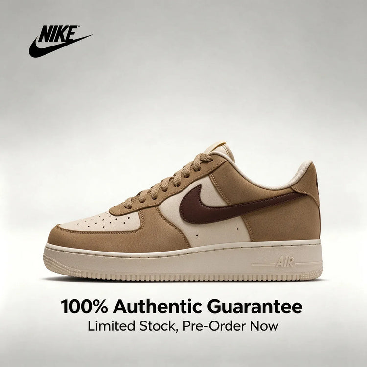 Nike Air Force 1 '07 – Comfortable and Durable, Low-Top Stylish White Sneakers, Men's Simple Casual Shoes JA4400-222