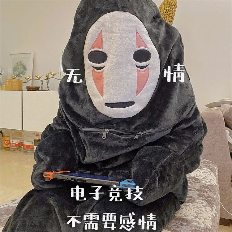 Anime Cosplay Costume Kigurumi pigiama inverno flanella adulto Kawaii Cartoon