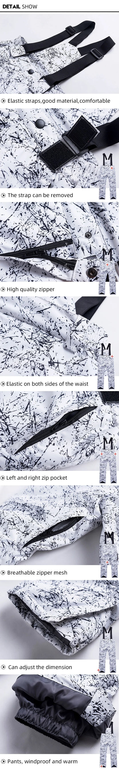 Cheaper, Children's Snow Suit, Snowboard Clothing Sets, Outdoor Wear, Ski Coat and Strap Pant, Kids Costumes, Boy‘s and Girl's