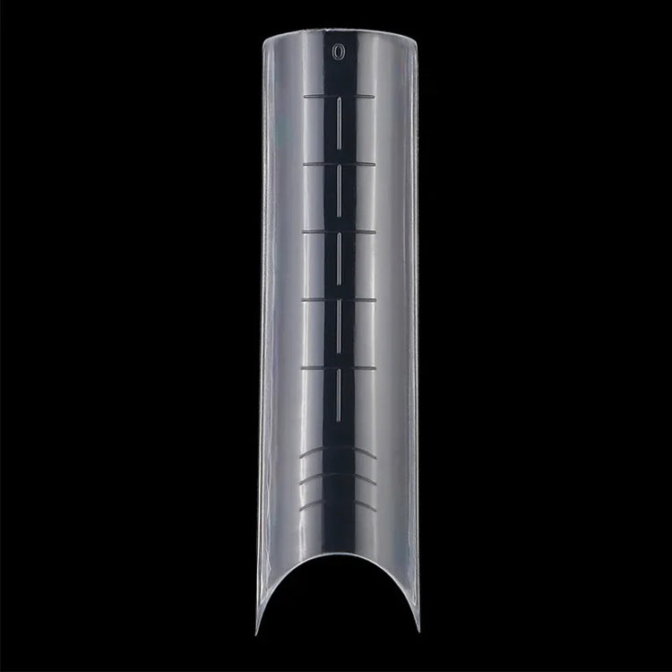 Poly Nail Gel Nail Forms Molds Full Cover Arch Square Dual Nail Forms Extension False Nail Tips for Manicure Manicure Tools 60Pc 2028