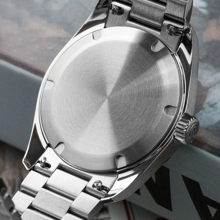 Watchdives WD0006 V2 Watch VH31 Sweep Second Quartz Movement Sapphire Luminous Stainless Steel Watches Waterproof 38mm Watch