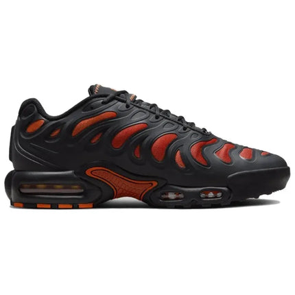 Nike Air Max Plus TN Drift Black Dragon Red Men Air Cushion Shock-Absorbant Running Shoes Streetwear FD4290-010